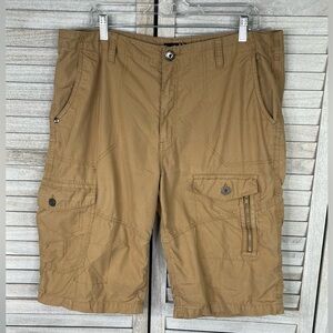 HELIX Men's Cargo Shorts Tan-36